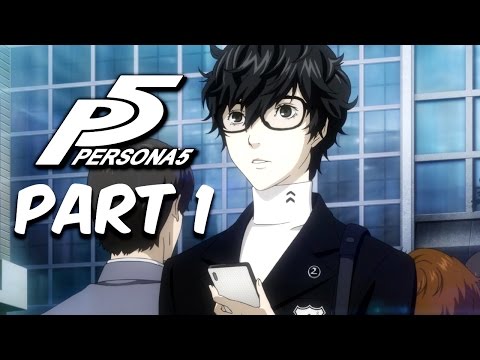 Persona 5 English Walkthrough Part 1 - Joker and the Casino (PS4 Gameplay Let's Play Commentary )