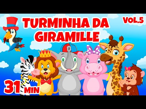 Turminha da Giramille Vol. 5 - Giramille 31 min | Desenho Animado Musical