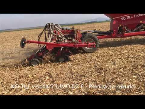 Sejačka SUMO DD 6 pre NO-TILL s prihnojovaním