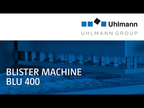 Uhlmann Blister machine BLU 400