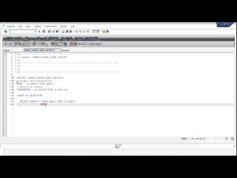 How to create ALV with OOPS | Free SAP ABAP Training Video Part 2