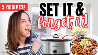 5 Cozy Crockpot Recipes to Keep You Warm This Winter ❄️🍲