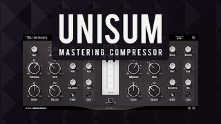 Video thumbnail for Introducing Unisum Mastering Compressor by Tone Projects