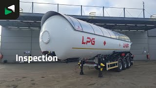 Semi-remorque citerne de gaz Mim-Mak LPG TRANSPORT TANK 3 axles NEW 48m3 Liftachse Gas ADR neuve | Image 4 - Autoline