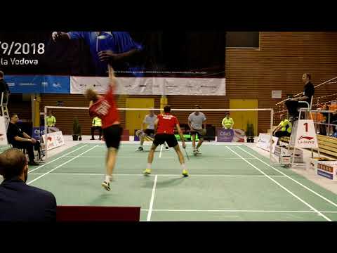 LI NING Czech Open 2018 - Thom GICQUEL, Ronan LABAR - Jeppe BAY, Mikkel MIKKELSEN - 1. game