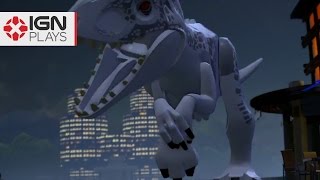 LEGO Jurassic World Creating A Custom Dinosaur - IGN Plays