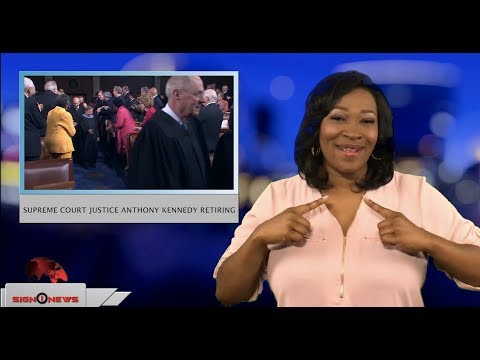 Supreme Court Justice Anthony Kennedy retiring (ASL - 6.28.18)