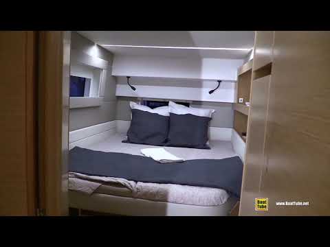 2019 Bavaria Nautitech 46 Fly Catamaran - Deck, Interior Walkaround - 2018 Cannes Yachting Festival