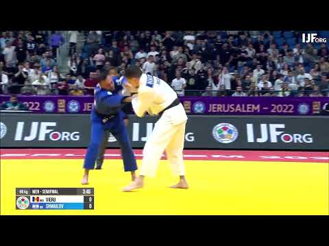 Masters 2022. 66 kg. SF. VIERU Denis (MDA) - SHMAILOV Baruch (ISR)