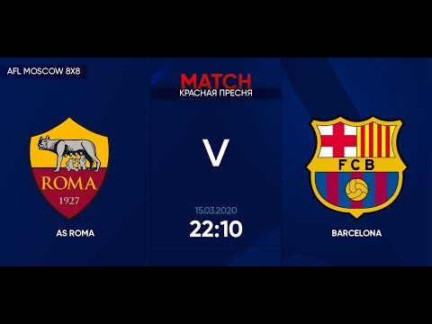 AFL20. Champions League. Day 1. AS Roma - Barcelona