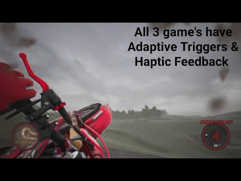 PS5 Motocross FreeRide Throwdown - Supercross 4 Vs MXGP 2021 Vs Supercross 5 (Adaptive triggers On)
