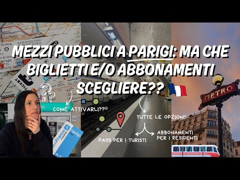 PUBLIC TRANSPORT IN PARIS: All Tickets and Passes Explained in Detail 🚇🎟️