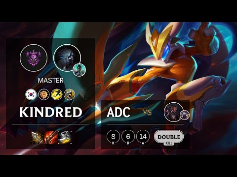 Kindred ADC vs Lucian - KR Master Patch 10.16