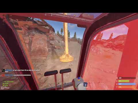 Magnetic Crane in RUST is OVERPOWERED.