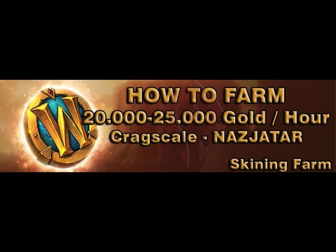 [WOW BFA GOLD FARM 8.3] - 20000-25000 Gold/Hour Farming Cragscale in Nazjatar