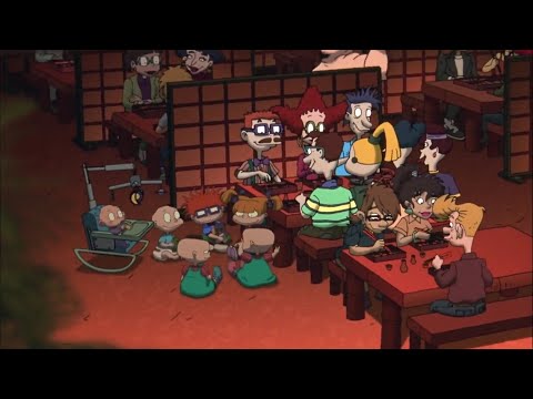Rugrats in Paris: The Movie (2000) - Sushi and Karaoke Scene (HD)