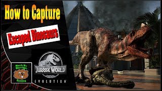 Jurassic World Evolution - Recovering and Transporting Escaped Dinosaurs