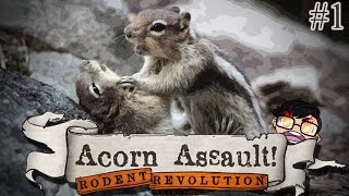 Let's Play - Acorn Assault: Rodent Revolution Part 1 Gameplay | Stage /Level 1 &amp; 2 Walkthrough