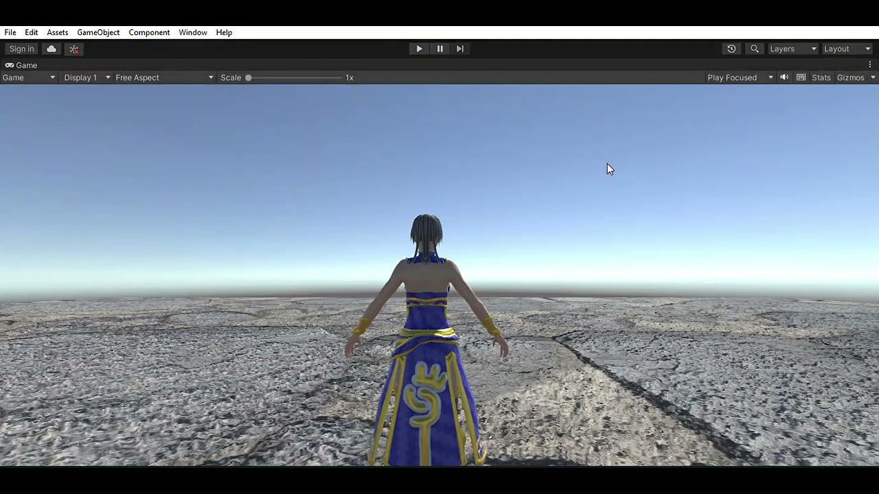 Female Character - Game Ready 3D Model