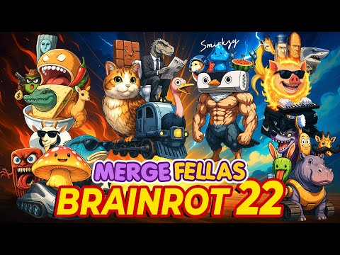 Smirkzy - Brainrot Anime Opening Song Pt. 22 (Official MV) feat. Merge Fellas Modes 15-20 Characters