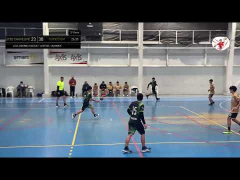 JUVENIL VARONES  - LICEO SAN FELIPE  VS CURICÓ BM