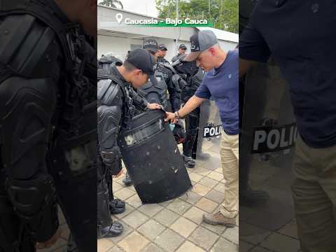 Estoy en Caucasia, en el Bajo Cauca, donde se vive el mal llamado “paro minero”