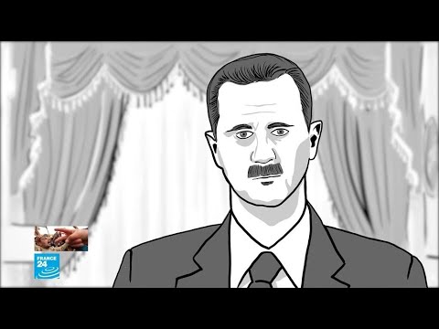 فيديوغرافيك بشار الأسد من طالب بكلية الطب في لندن إلى رئيس "متهم بالاستبداد"