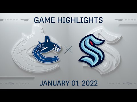 NHL Highlights | Canucks vs. Kraken - Jan 1, 2022