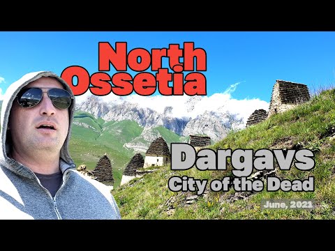 Montanhas da Ossétia do Norte Dargavs Cidade dos Mortos Rússia Full HD