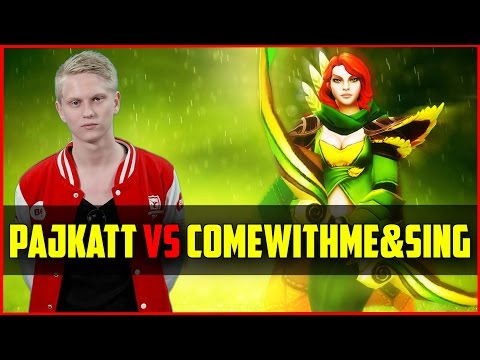 Alliance.Pajkatt vs ComeWithMe Storm MID & SingSing Timber | Dota 2 ranked gameplay