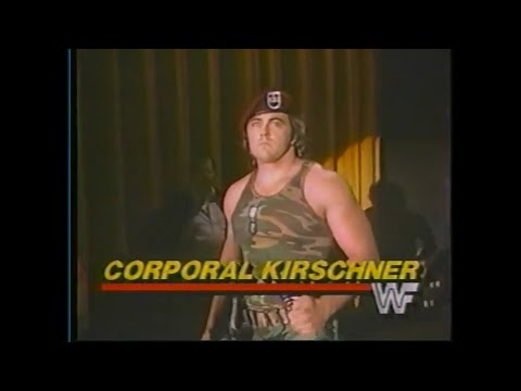 Corporal Kirchner vs Terry Gibbs   Championship Wrestling Aug 31st, 1985