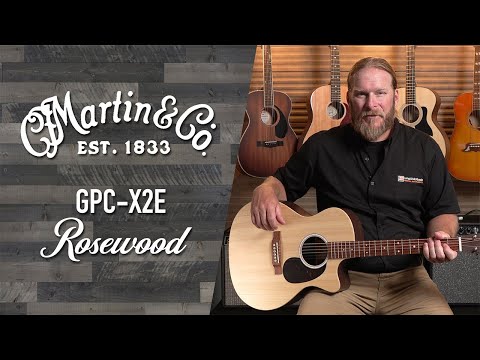 Martin GPC-X2E Sitka Spruce / Rosewood