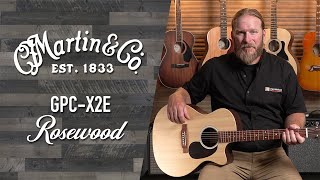 Martin GPC-X2E Sitka Spruce / Rosewood