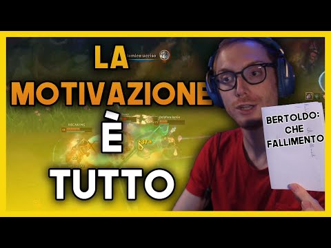 LA MOTIVAZIONE È TUTTO...GRAZIE BERTOLDO
