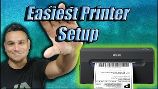 Nelko Bluetooth Thermal Shipping Label Printer Setup