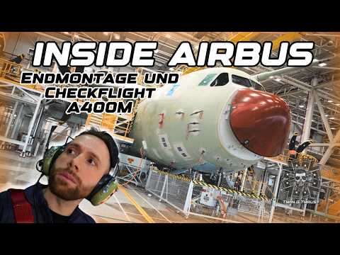 Inside Airbus: Final Assembly and Checkflight of the A400M! | DOCUMENTARY | 4k | Aviation | Techn...