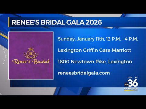 Almost time for the Renee's Bridal Gala 2026