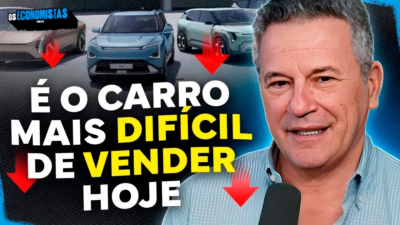 O MERCADO DE CARRO ELÉTRICO NO BRASIL ESTÁ FALINDO - Os Economistas 164 #cortes