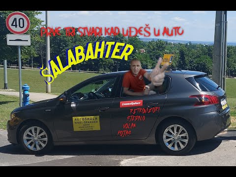 ŠALABAHTER ...Prve tri kad u autu ti