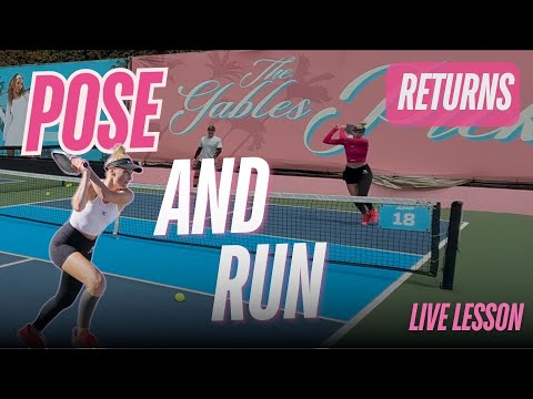 How to Return the Hardest Serves in Pickleball (Live Lesson)
