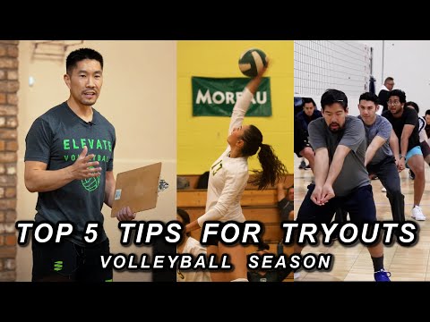 Top 5 Volleyball Tryout Tips