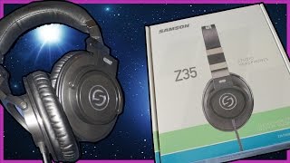 Video thumbnail for ALEX RVIEW | SAMSON Z35 HEADPHONES by Alex4higher