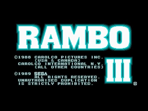 rambo 3 megadrive rom