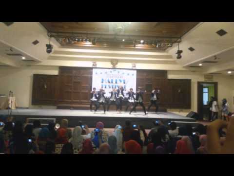 JTS - BTS dance cover - We are bulletproof, Danger, and Boy in luv at Narita's hotel Tulungagung