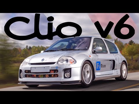 Renault Clio V6 Review - Mid Engine Hot Hatch