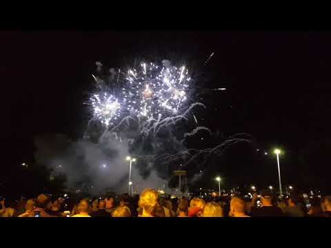 Janusz nagrywa - pyromagic Szczecin 2018 - finał Rumunia