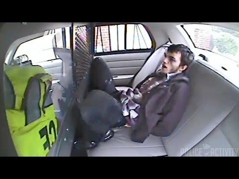 Dashcam Shows Suspect Ejected From Police Car During Crash