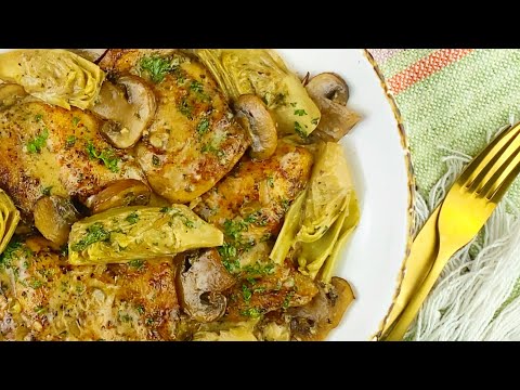 Creamy Chicken & Artichoke Sauce