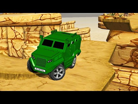 Mountain Climb 4x4 Offroad SUV Drive Armored Truck Levels 49-53 | Android GamePlay #5