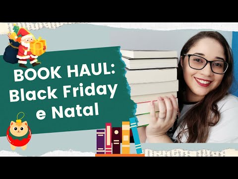 BOOK HAUL: Livros que comprei na Black Friday + Natal 📚 🎄| Biblioteca da Rô